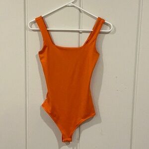 Orange Women's Bodysuit